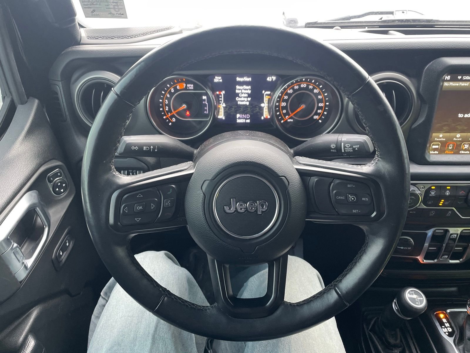 Used 2022 Black Jeep Unlimited Willys image 17