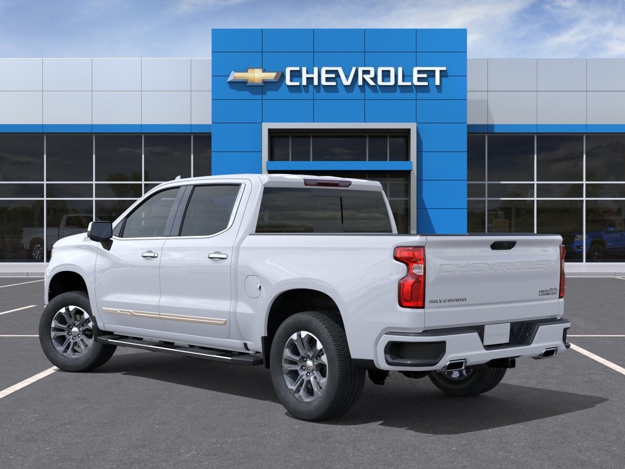 New 2026 Polar White Tricoat Chevrolet High Country image 3