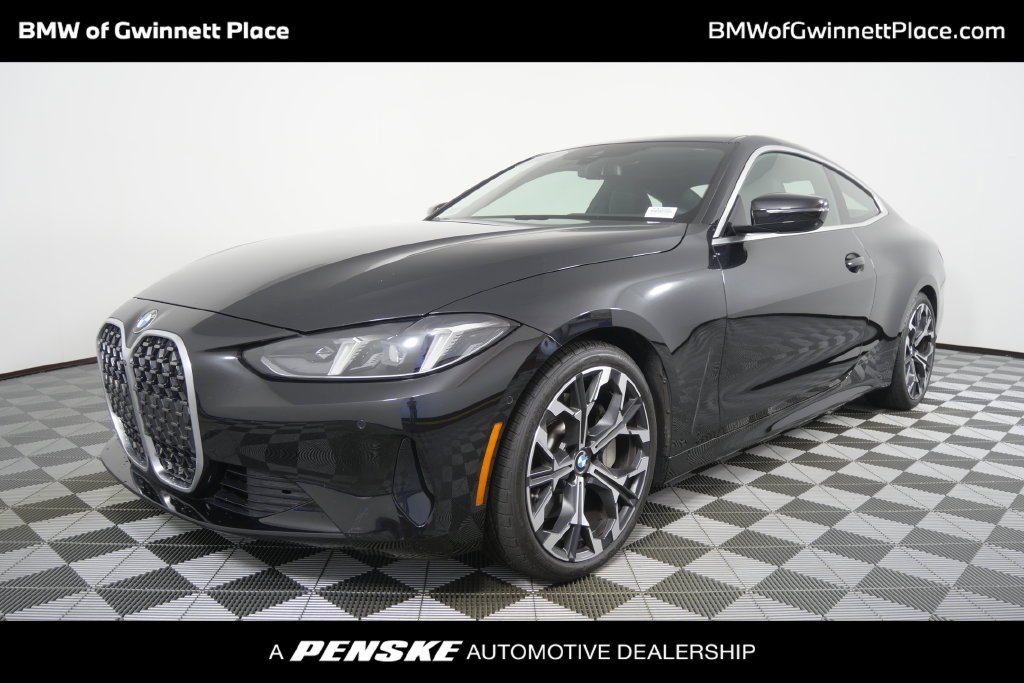Certified Used 2026 Black Sapphire Metallic BMW 430i image 1
