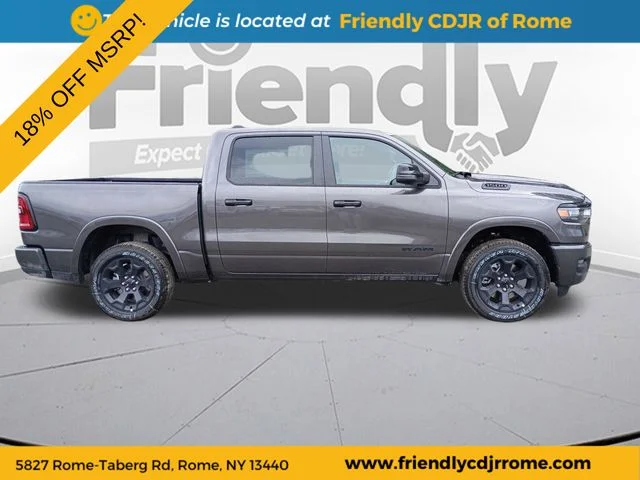 New 2026 Granite Crystal Metallic Clear-Coat Exterior Paint RAM Big Horn/Lone Star image 4