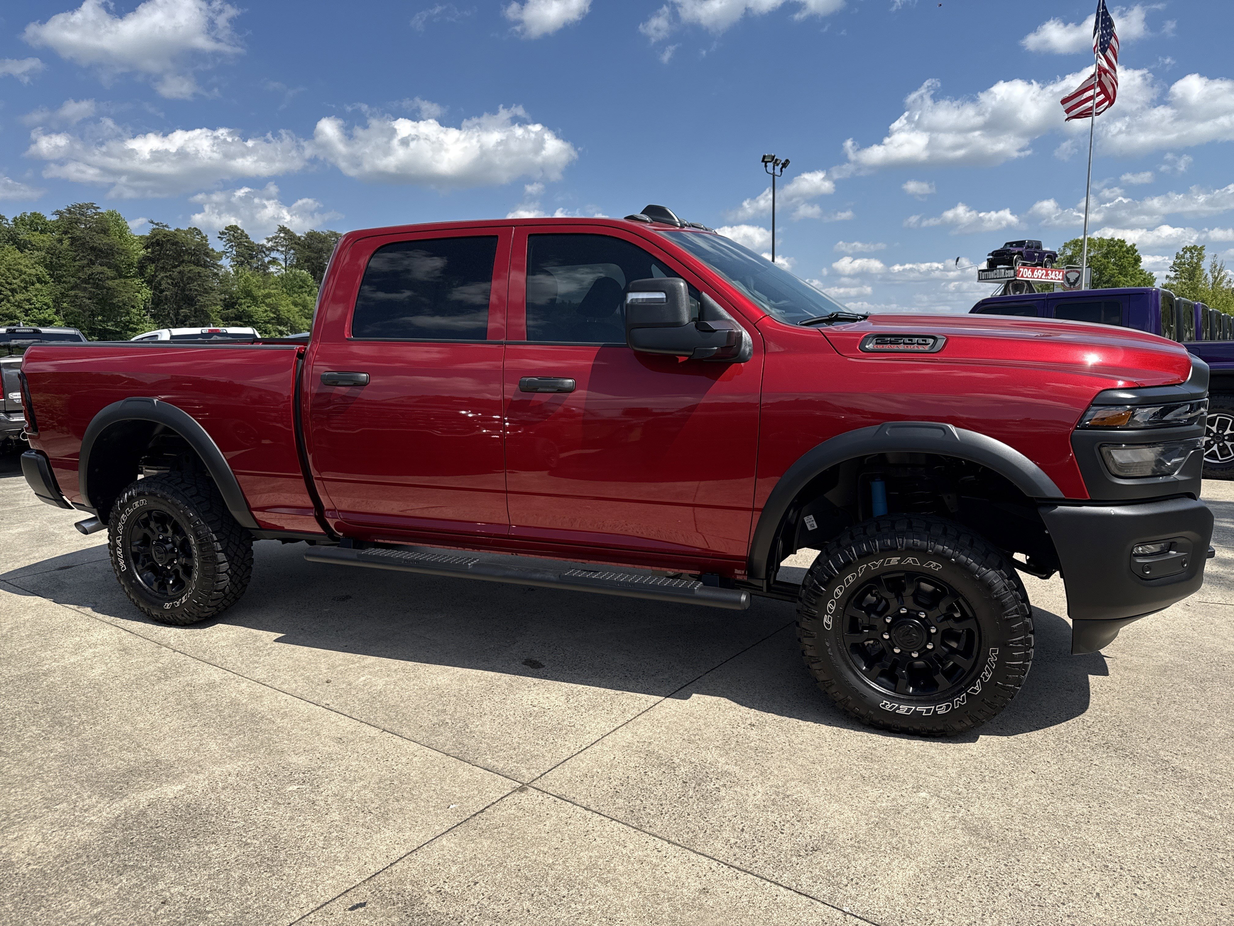 New 2026 Molten Red Pearlcoat RAM Tradesman image 8
