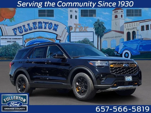 New 2026 Agate Black Metallic Ford Tremor image 1