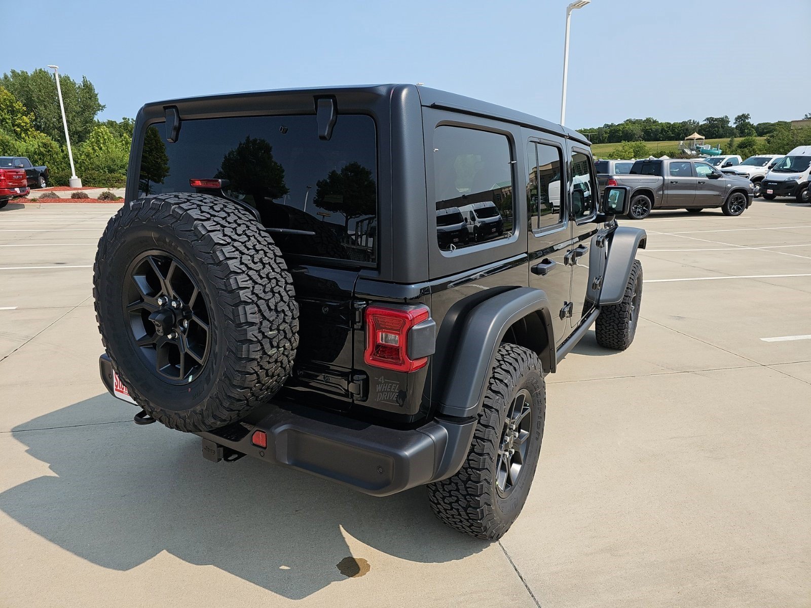 New 2026 Black Clearcoat Jeep Willys image 5