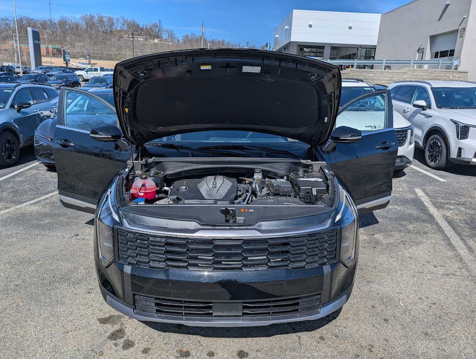 New 2026 Ebony Black Kia LX image 10