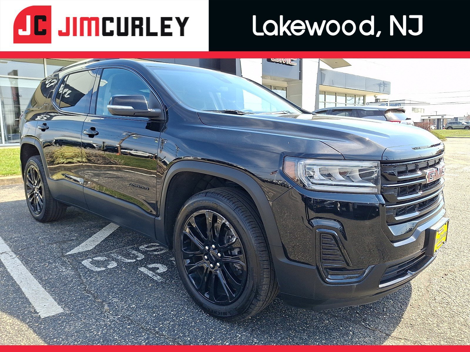 Used 2023 Ebony Twilight Metallic GMC SLE image 1