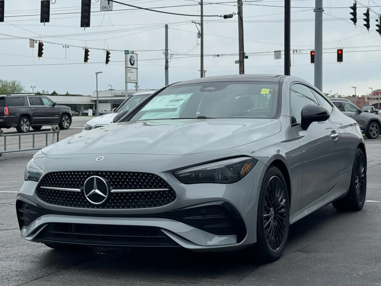 New 2026 MANUFAKTUR Alpine Grey Metallic Mercedes-Benz CLE 450 image 4