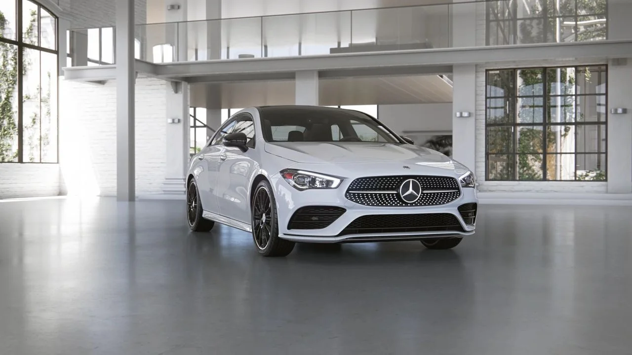 Certified Used 2023 White Mercedes-Benz 250 4D Coupe AMG® Package image 2