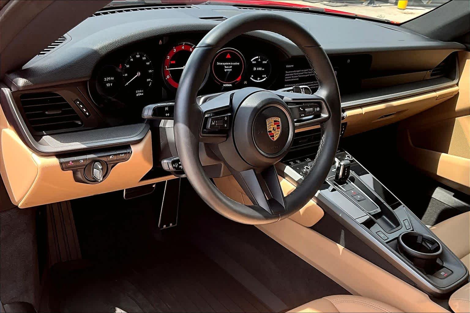Certified Used 2023 Guards Red Porsche Carrera image 4