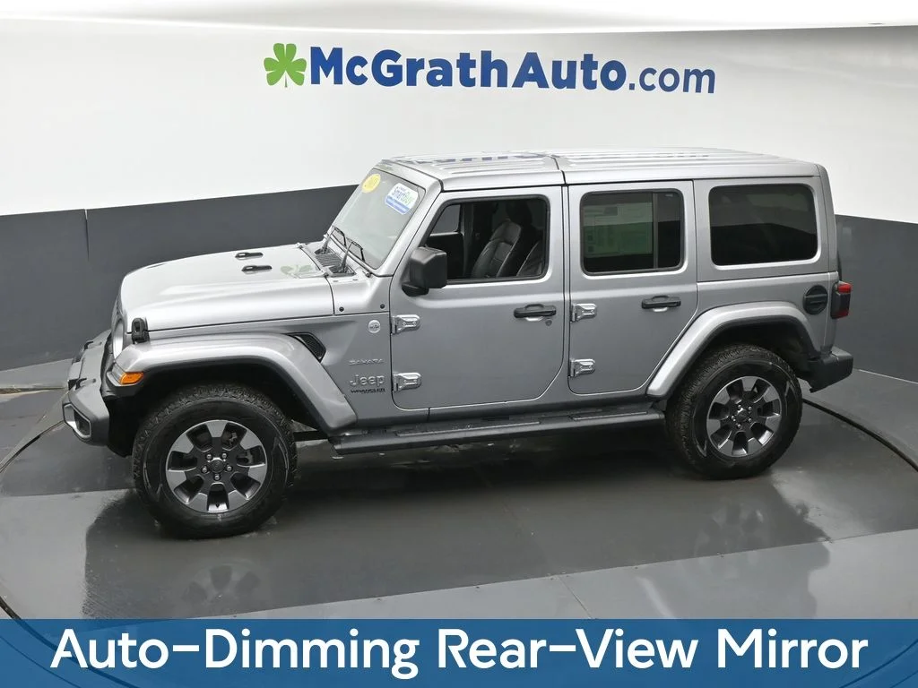 Used 2018 Silver Jeep Unlimited Sahara image 22