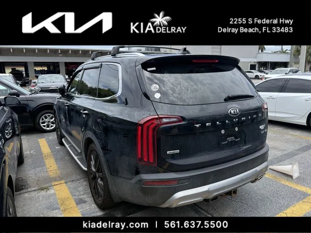 Used 2020 Black Kia EX image 3