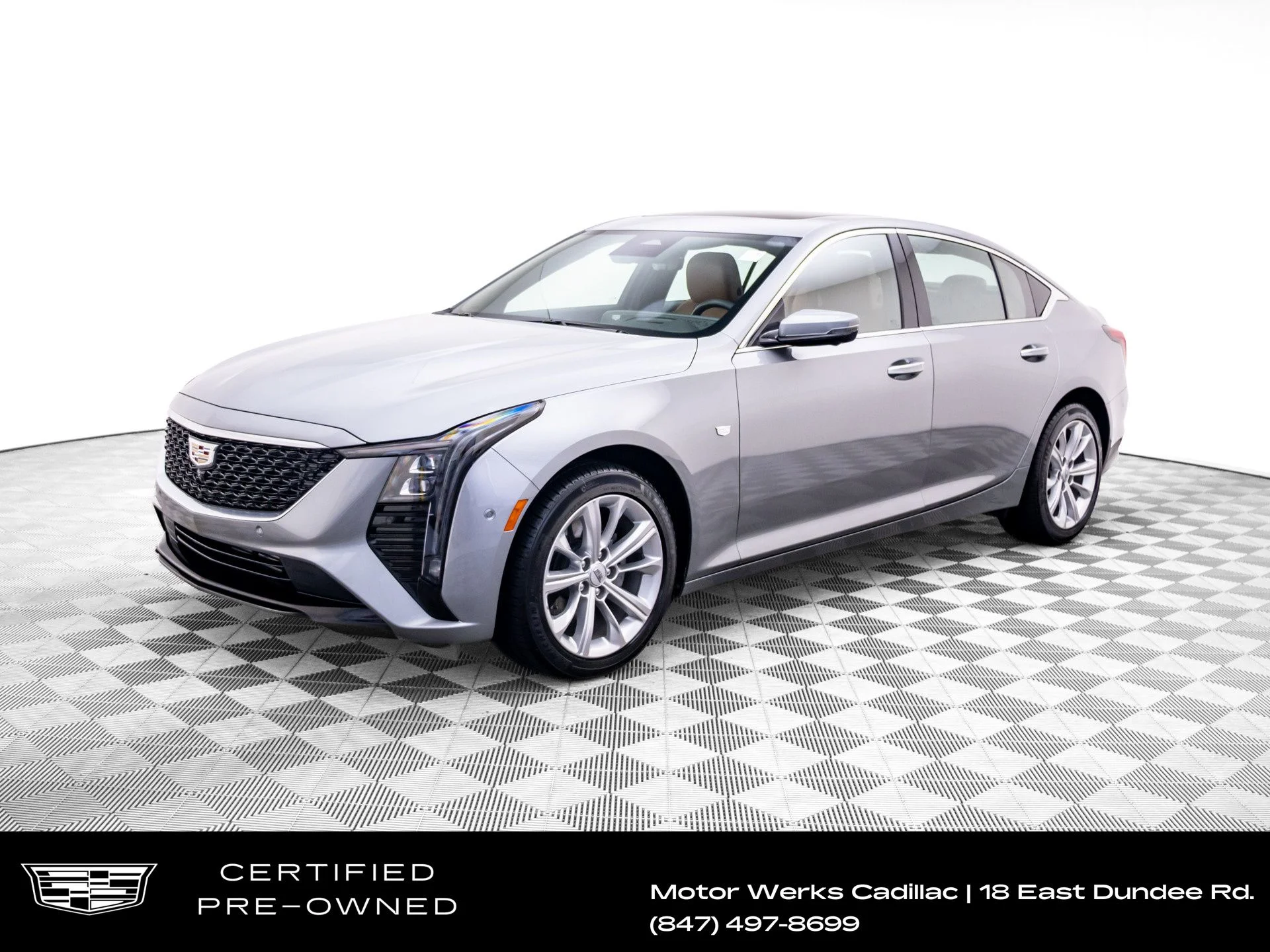 Used 2026 Silver Cadillac Premium Luxury image 1