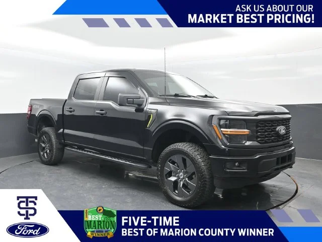 Certified Used 2025 Agate Black Metallic Ford STX image 33