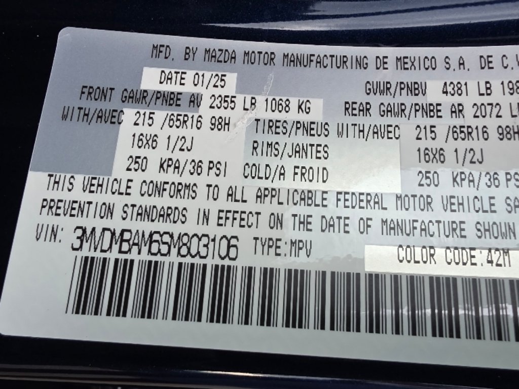 Certified Used 2025 Deep Crystal Blue Mica Mazda 2.5 S image 35