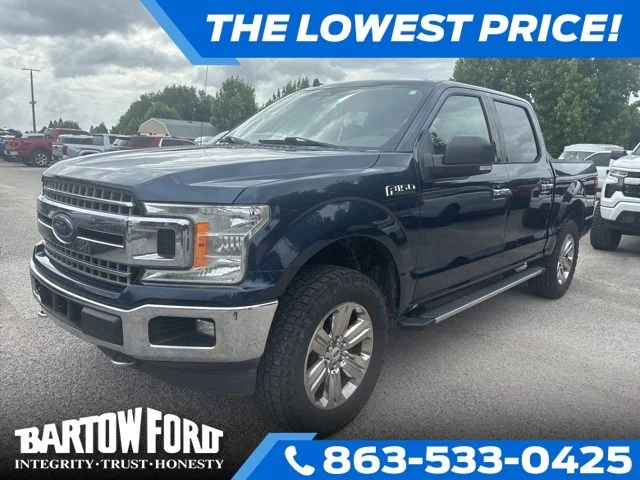 Used 2019 Blue Ford XLT image 1