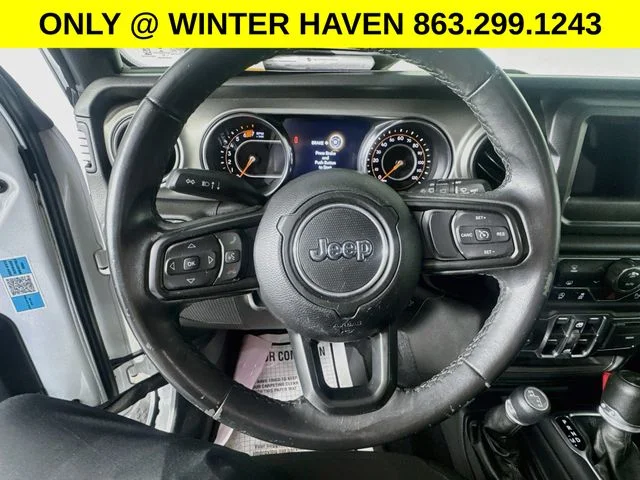 Used 2021 White Jeep Unlimited Willys image 11