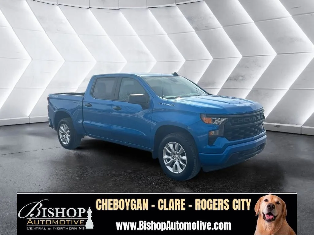 Pre-Owned 2023 Chevrolet Silverado 1500 Custom Crew Cab image 21