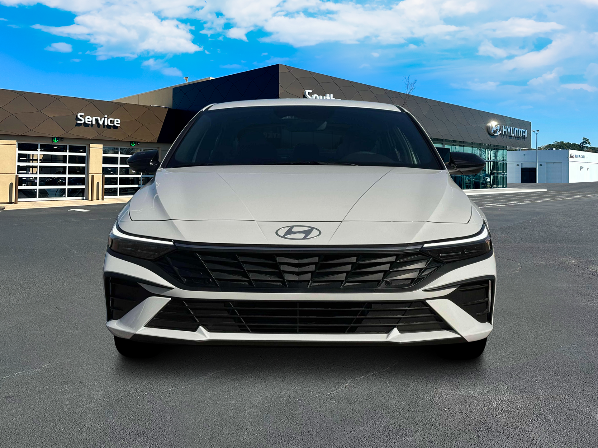 New 2025 White Hyundai SEL Sport image 12