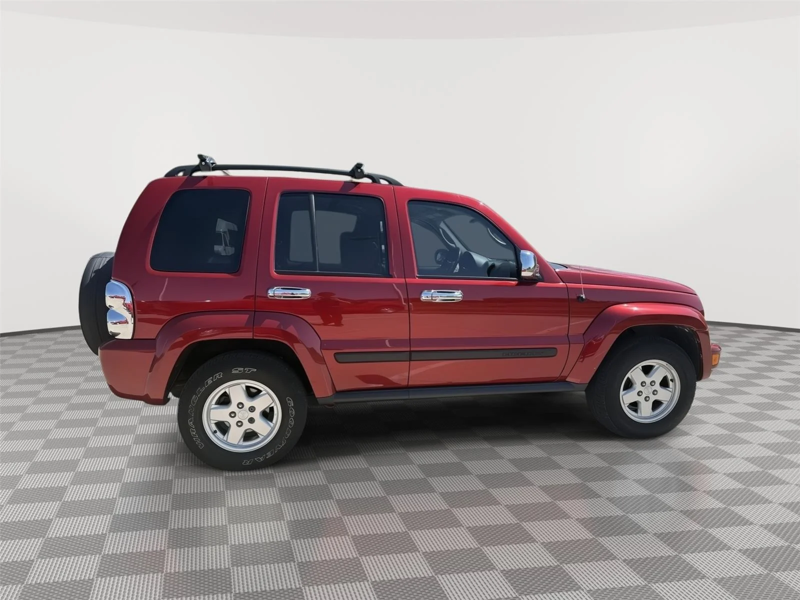 Used 2007 Inferno Red Crystal Pearlcoat Jeep Sport image 8