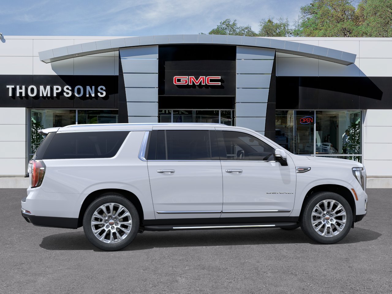 New 2026 Glacier White Tricoat GMC Denali image 3