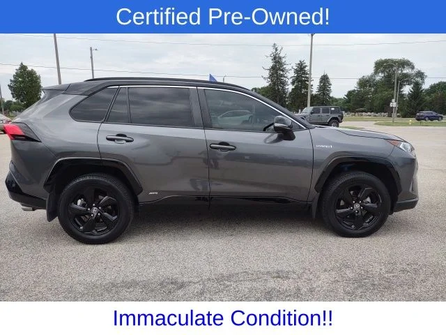 Certified Used 2021 Midnight Black Metallic Toyota XSE image 6