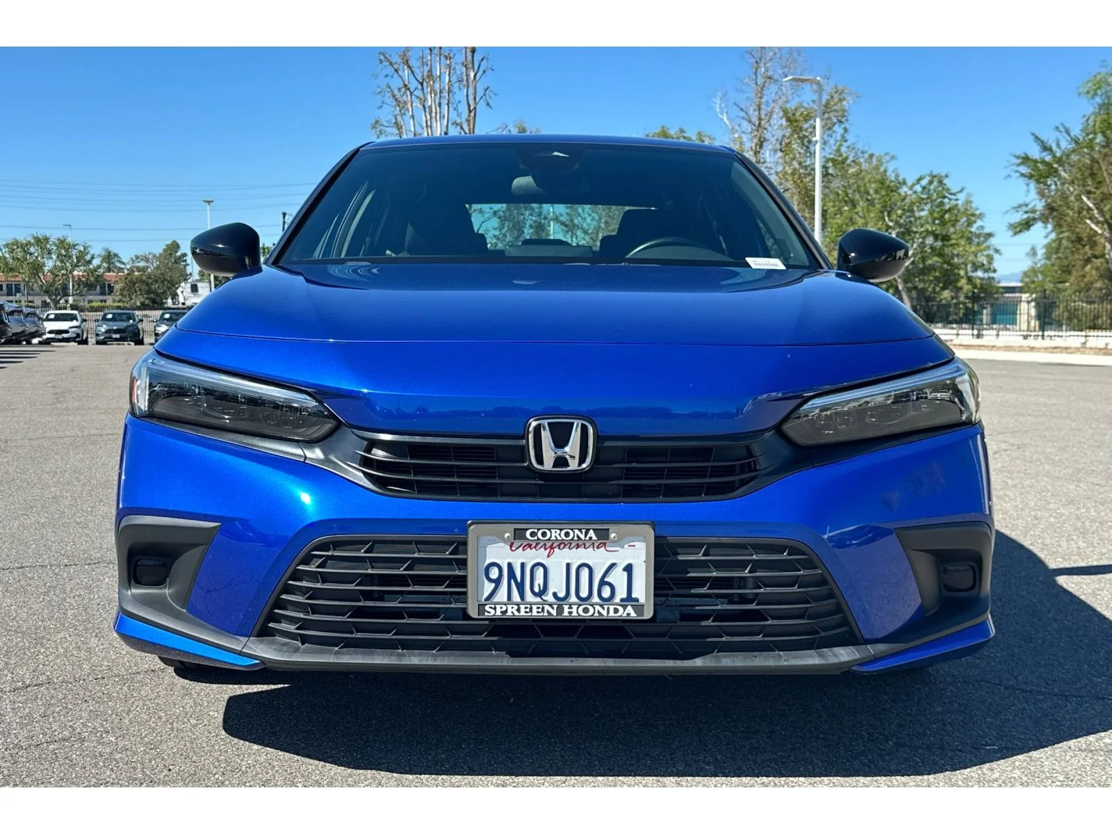 Used 2024 Aegean Blue Metallic Honda Sport image 8