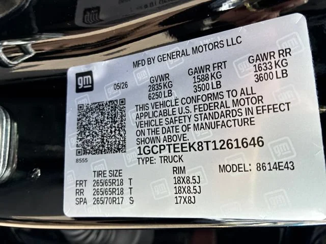 New 2026 Black Chevrolet Trail Boss image 33