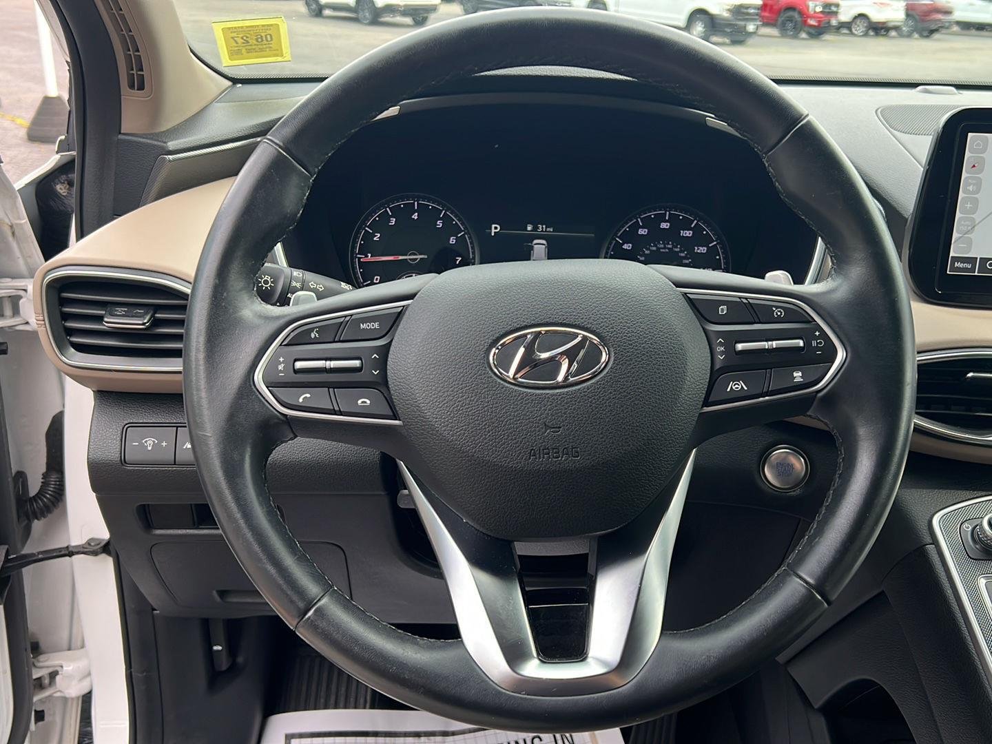 Used 2023 Serenity White Pearl Hyundai SEL image 6