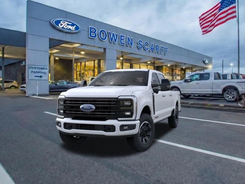 New 2026 Star White Metallic Tri-Coat Ford Platinum image 2