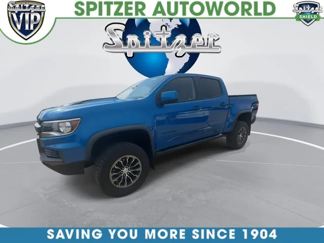Used 2021 Blue Chevrolet ZR2 image 4