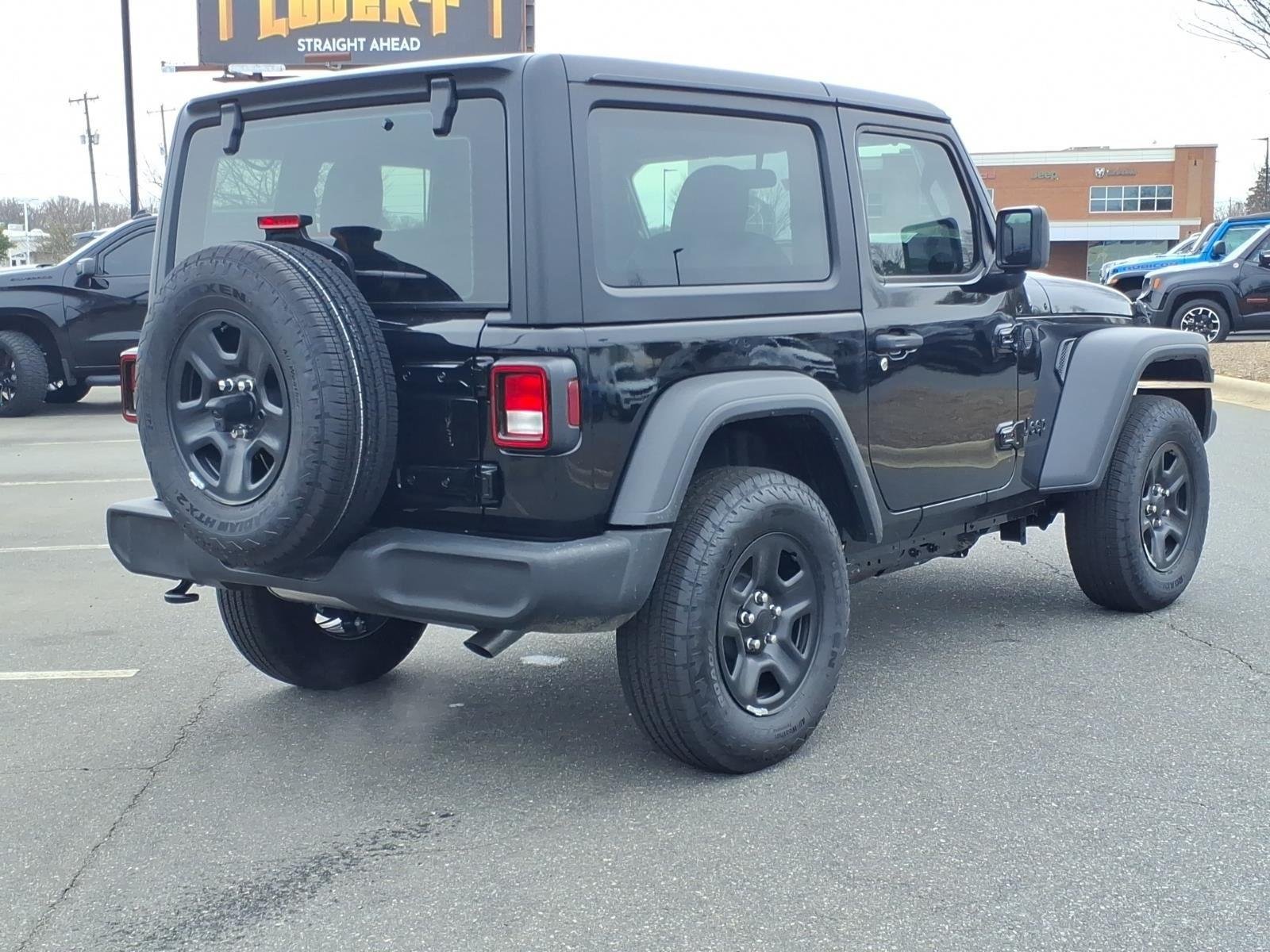 New 2026 Black Clearcoat Jeep Sport image 2