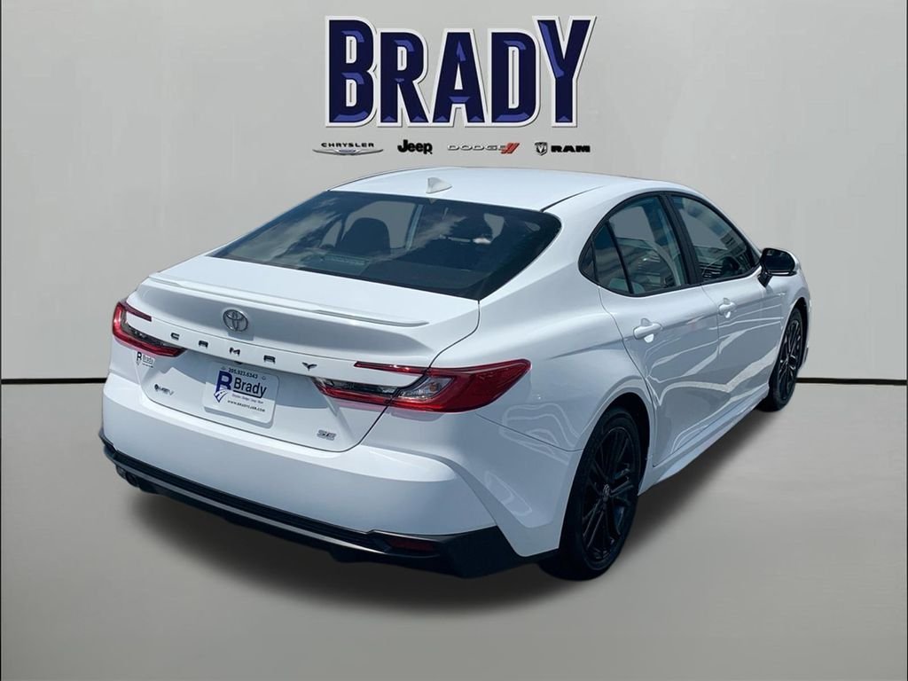 Used 2025 White Toyota SE image 7