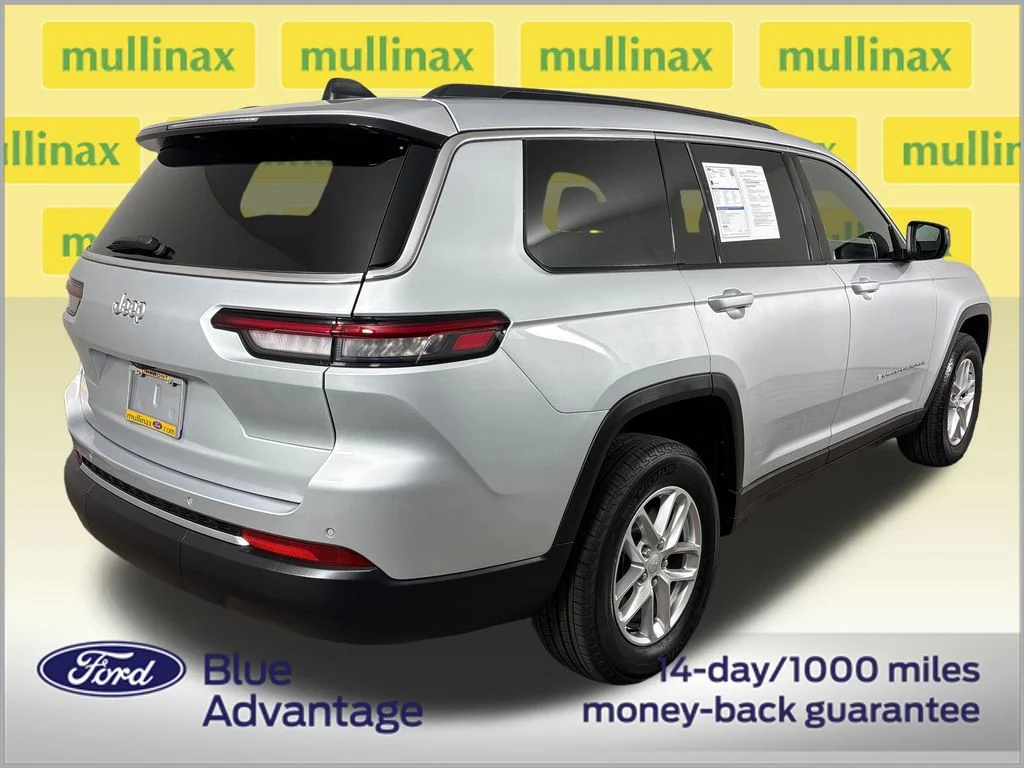 Certified Used 2025 Silver Jeep Laredo image 4