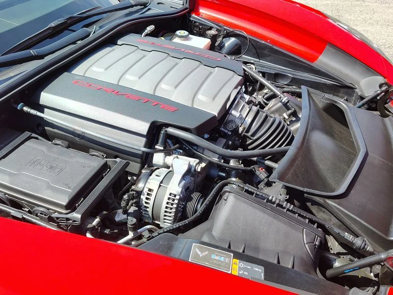 Used 2017 Red Chevrolet Stingray image 49