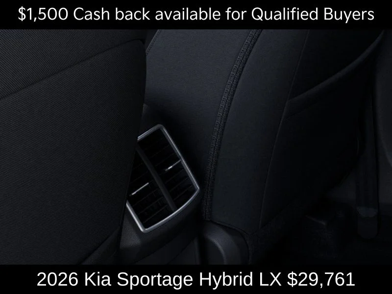 New 2026 Fusion Black Kia LX image 26