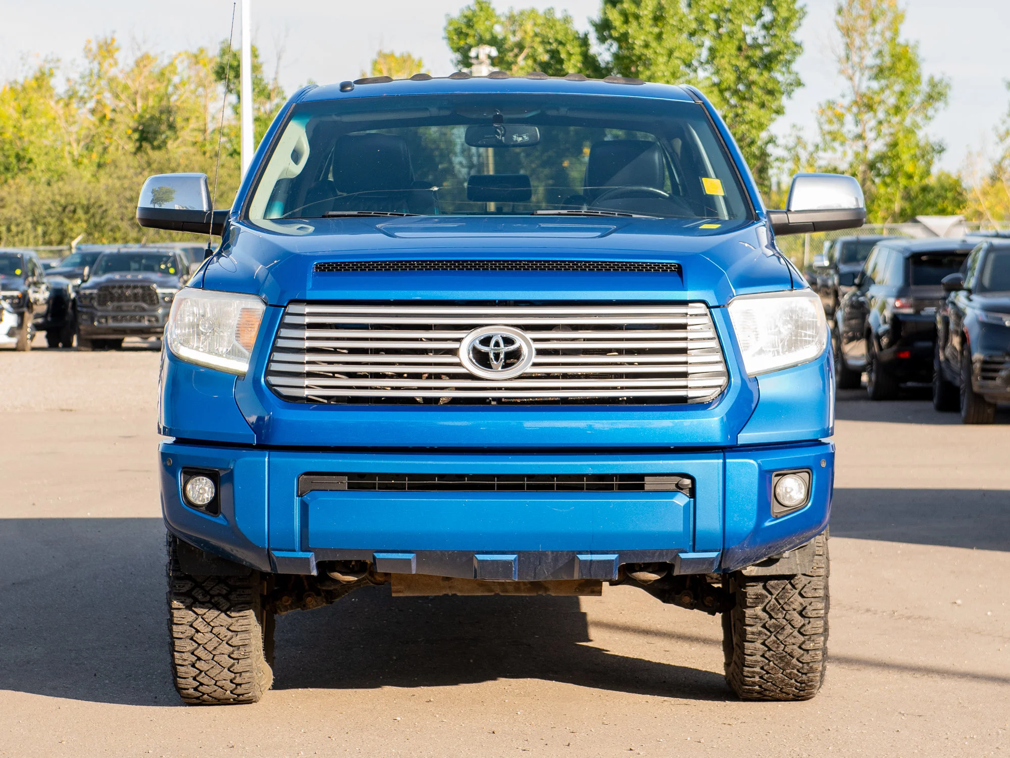 Used 2016 Blue Toyota Platinum* | Crew Max | image 6