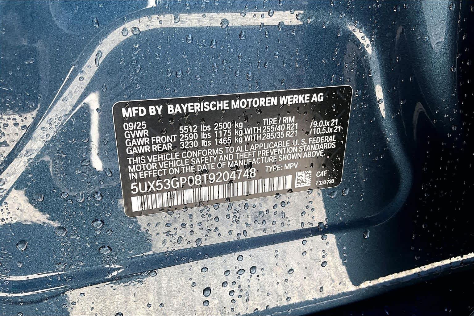 Used 2026 Arctic Race Blue Metallic BMW 30 xDrive image 21