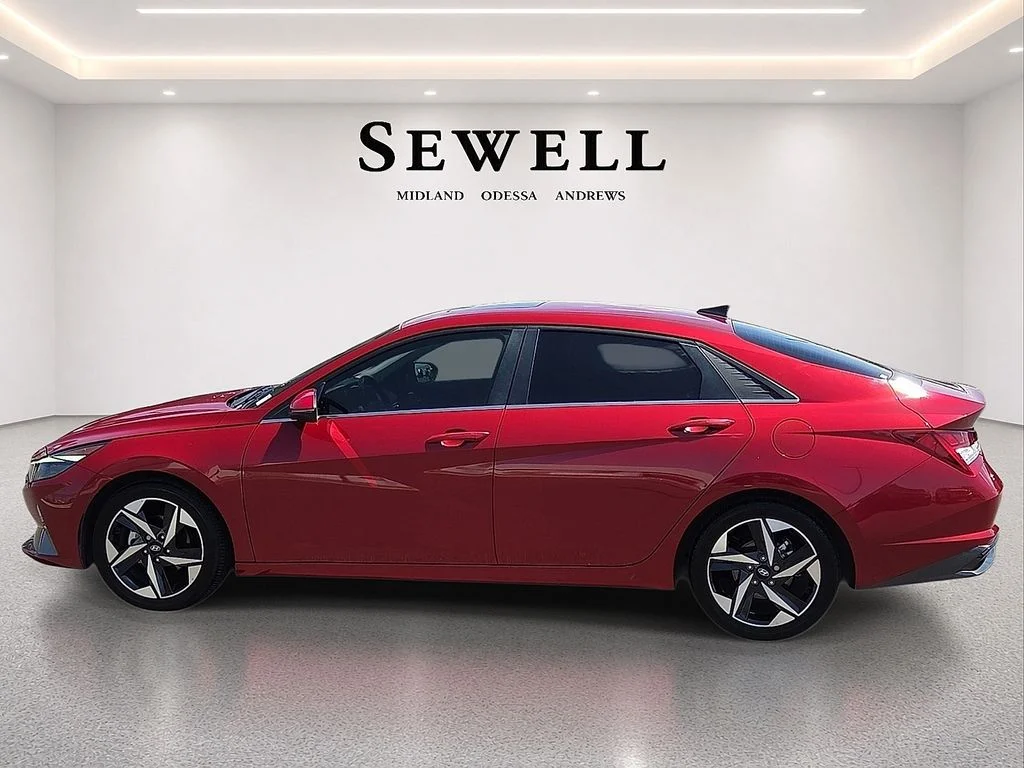 Used 2021 Hyundai Elantra Limited with VIN KMHLP4AG6MU160261 for sale in Midland, TX