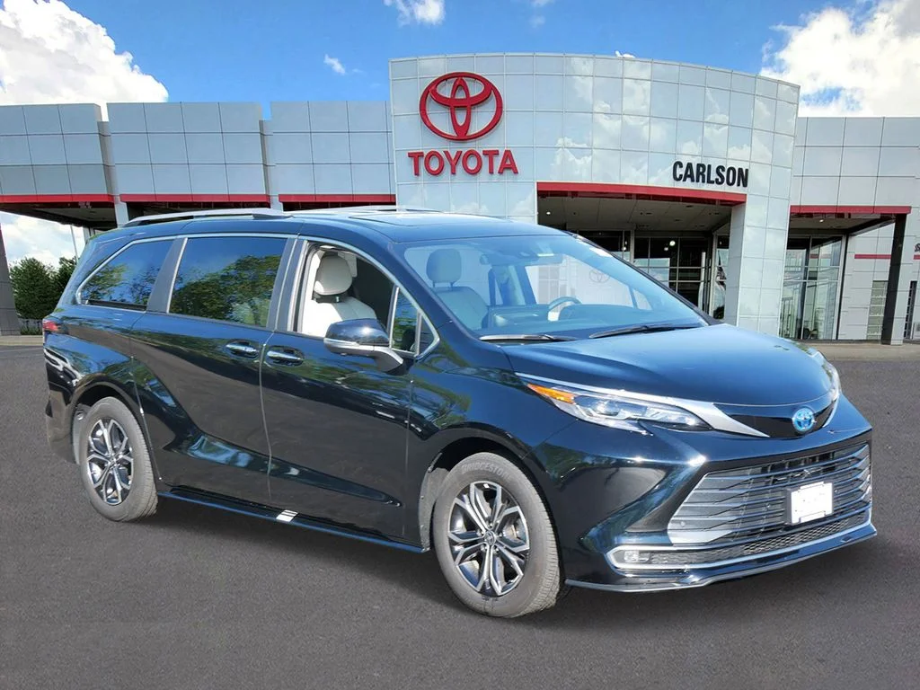 Certified 2025 Toyota Sienna Platinum with VIN 5TDESKFC0SS183087 for sale in Minneapolis, Minnesota