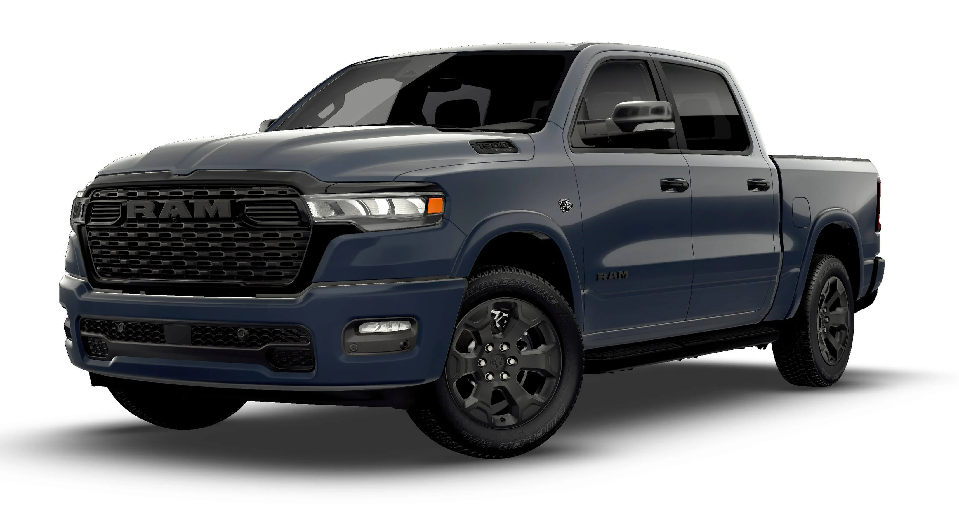 New 2026 Forged Blue Metallic Exterior Paint RAM BIG HORN image 13
