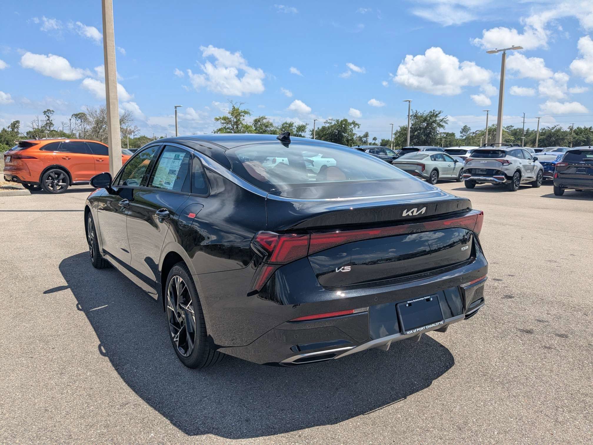 New 2026 Aurora Black Pearl Kia GT-Line FWD image 7