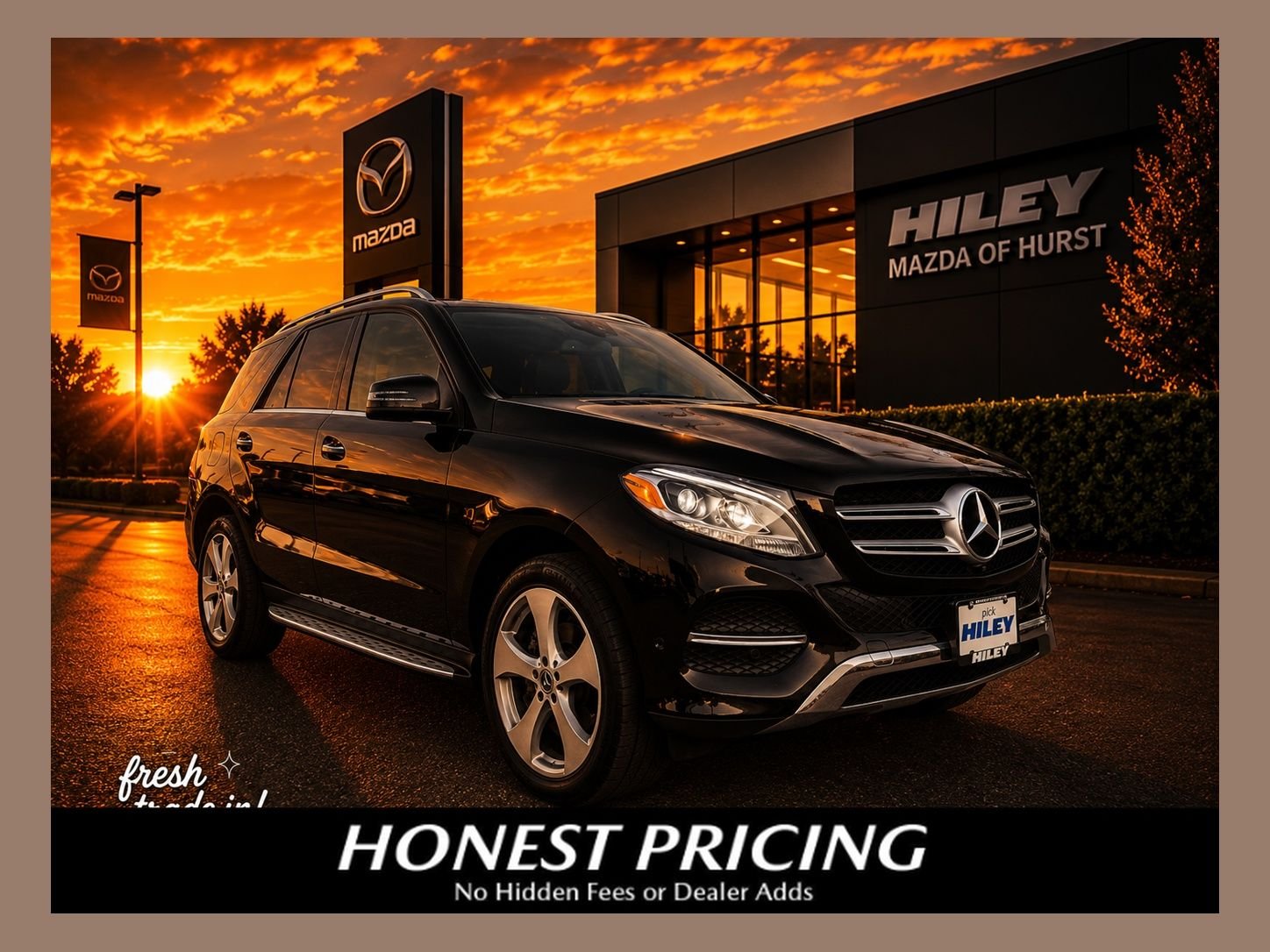 Used 2018 Obsidian Black Metallic Mercedes-Benz GLE 350 image 1