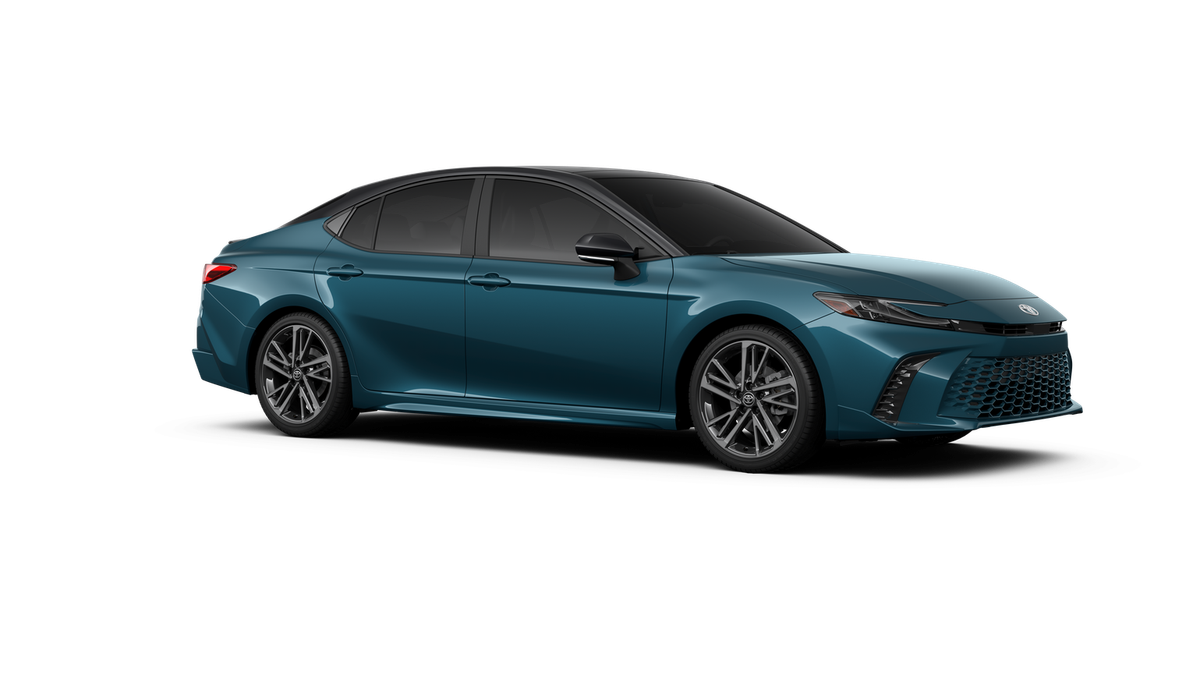 New 2026 Ocean Gem with Midnight Black Metallic roof Toyota XSE image 51