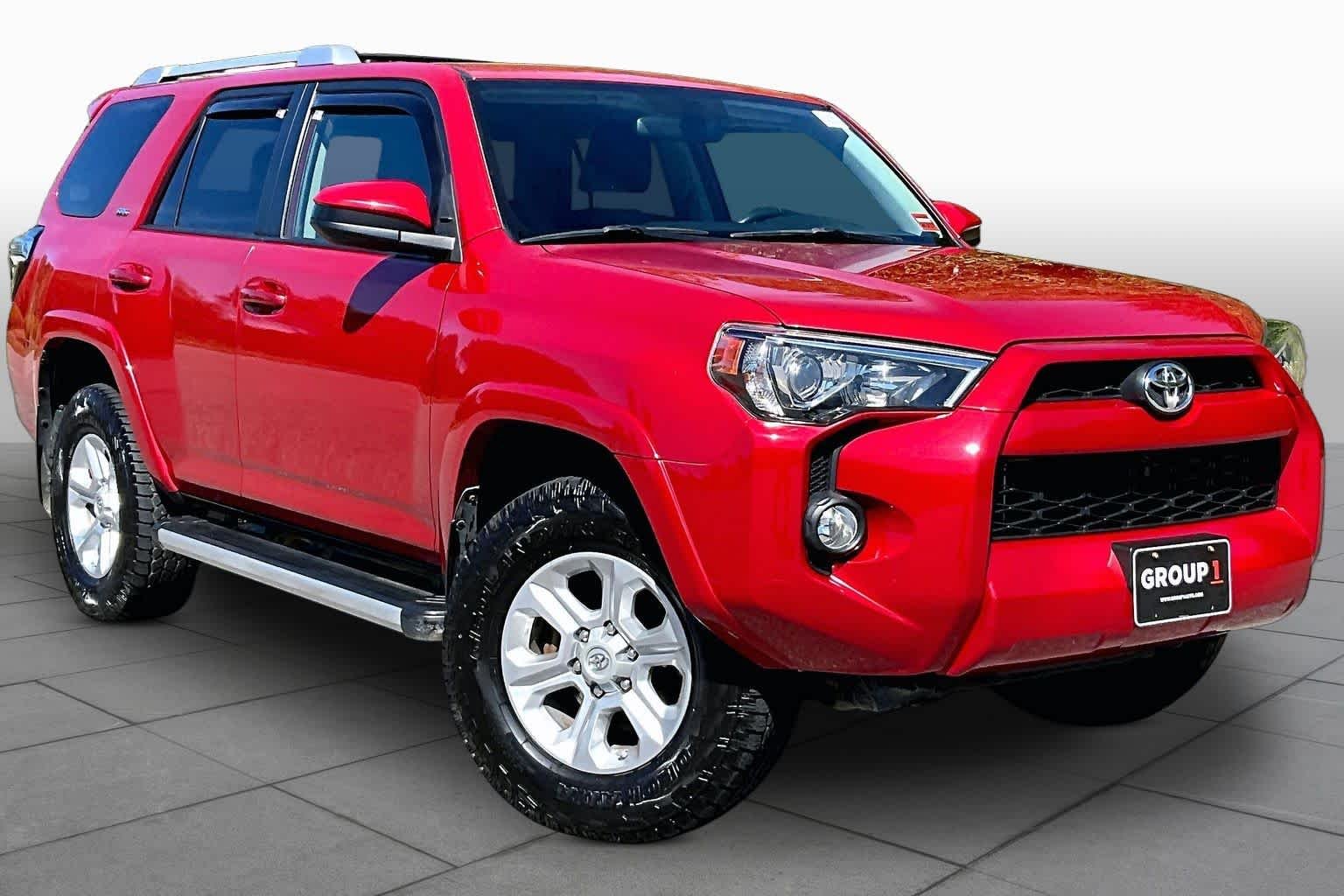Certified Used 2016 Barcelona Red Metallic Toyota SR5 image 3