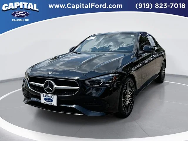 Used 2025 Black Mercedes-Benz C 300 image 1