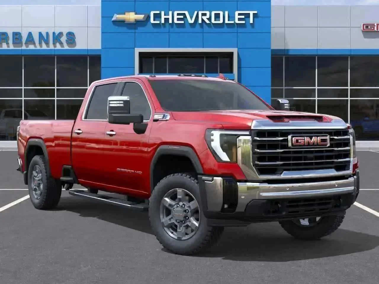 New 2026 Volcanic Red Tintcoat GMC SLT image 7