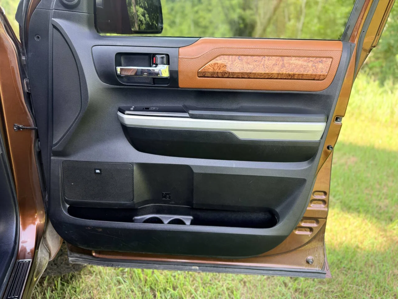 Used 2017 Brown Toyota 1794 Edition 4x4 4dr CrewMax Cab Pickup SB (5.7L V8 FFV) image 32