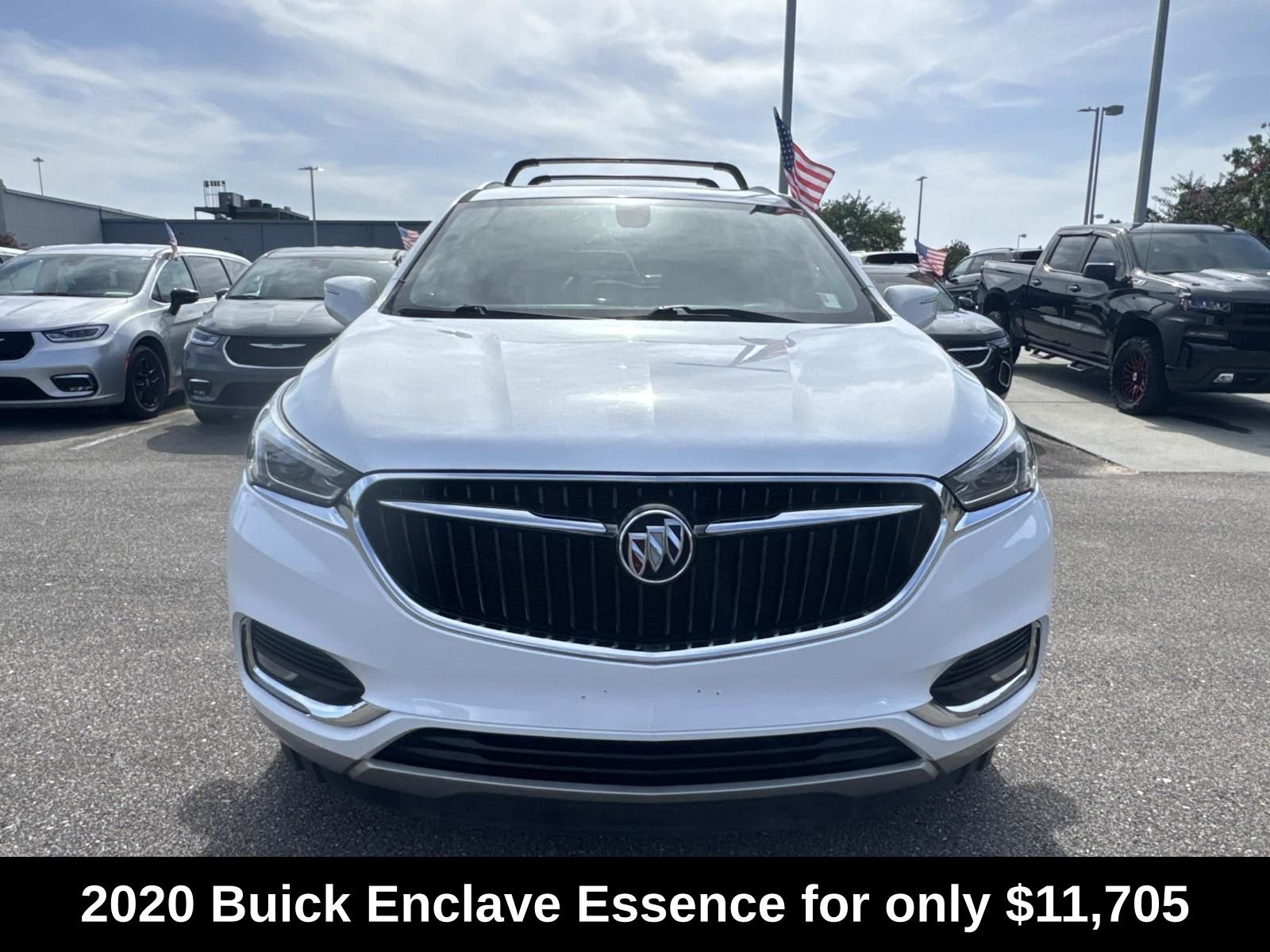 Used 2020 Buick Enclave Essence with VIN 5GAERBKW3LJ109058 for sale in D'Iberville, MS