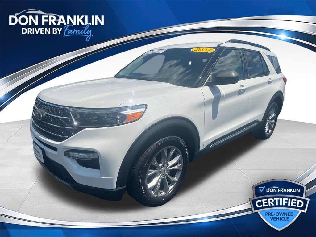 Used 2023 White Ford XLT image 1