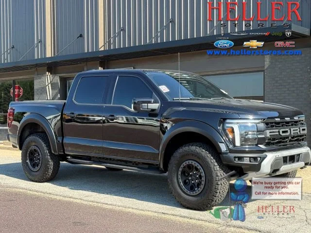 Used 2025 Black Metallic Ford Raptor image 1