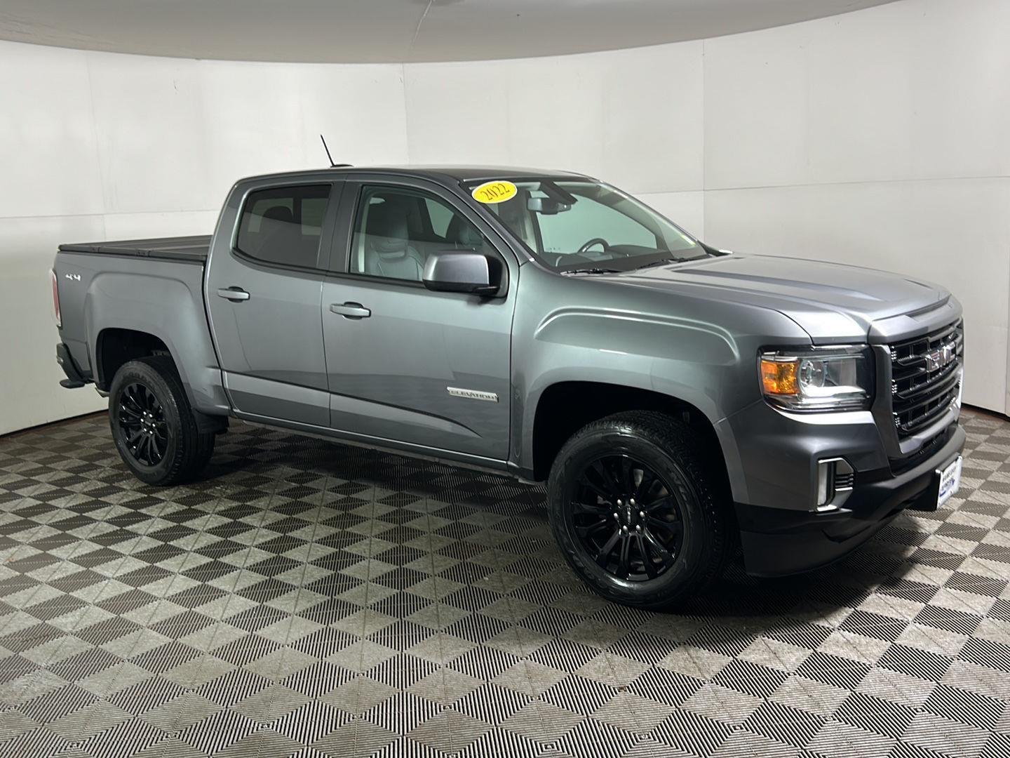 Used 2022 Satin Steel Metallic GMC 4WD Elevation image 5